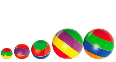 Купить Мячи резиновые (комплект из 5 мячей различного диаметра) в Моршанске 